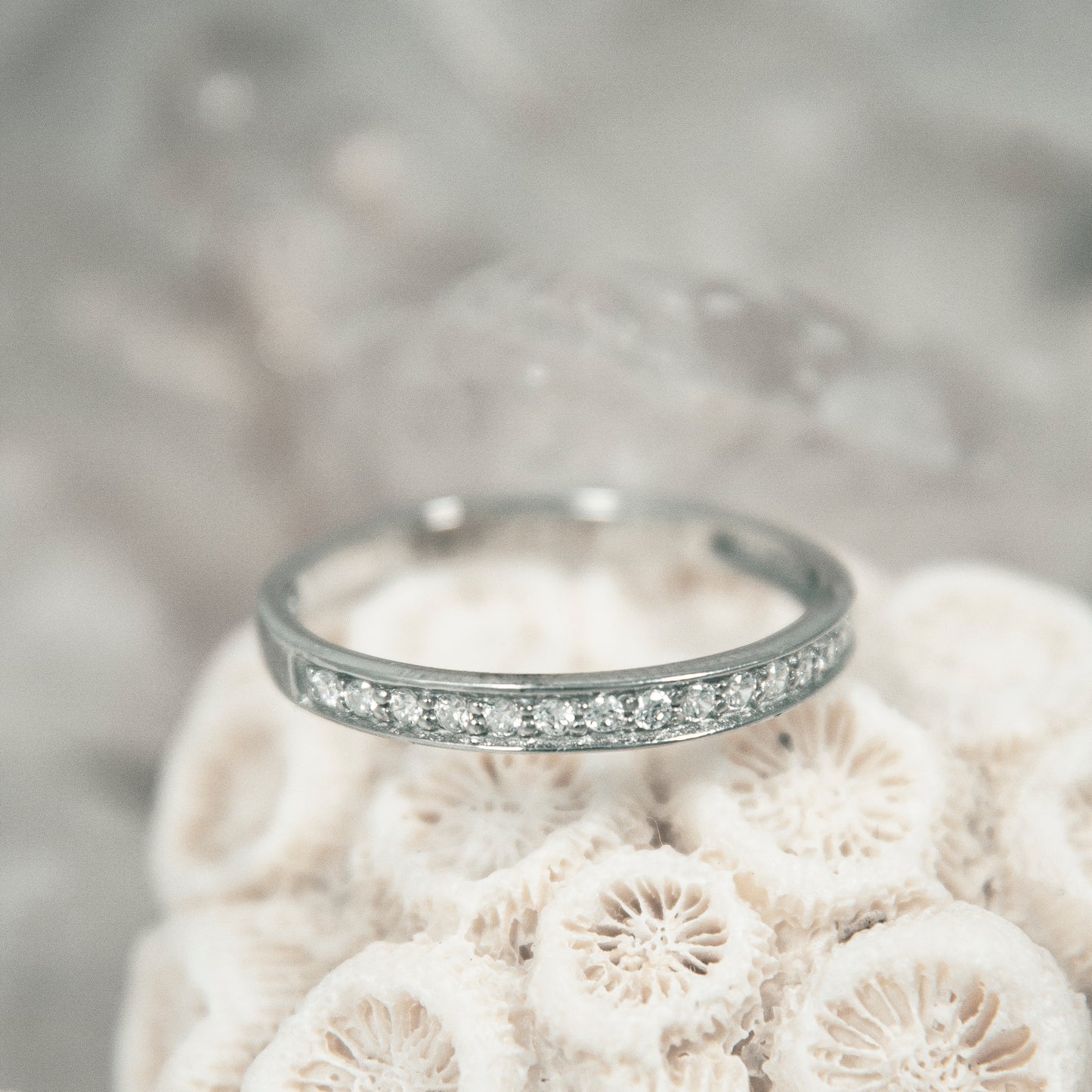 NR3630- Half eternity cz band