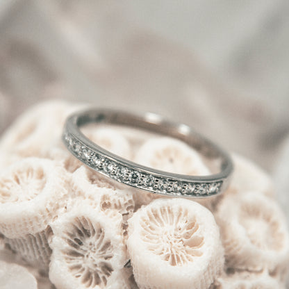 NR3630- Half eternity cz band