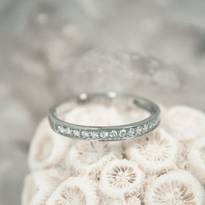 NR3630- Half eternity cz band